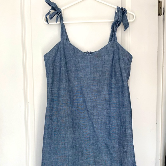 J.Crew denim mini dress - Picture 1 of 4